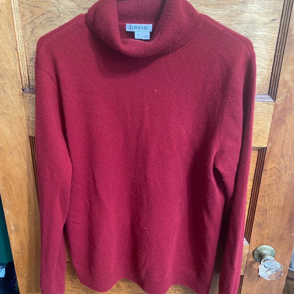 Orvis Cashmere Turtleneck L